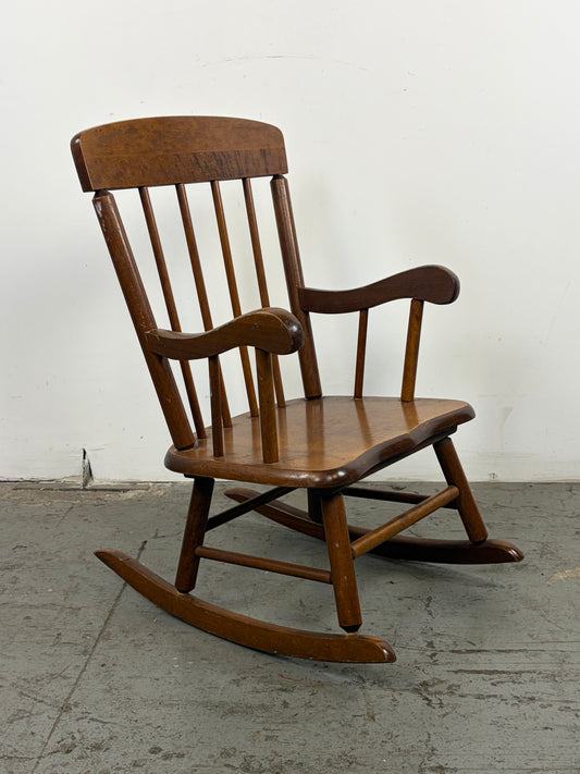 Mecedora Infantil Windsor Madera Marrón