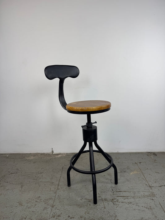 Taburete de Bar Estilo Industrial, Marca Lokkhan