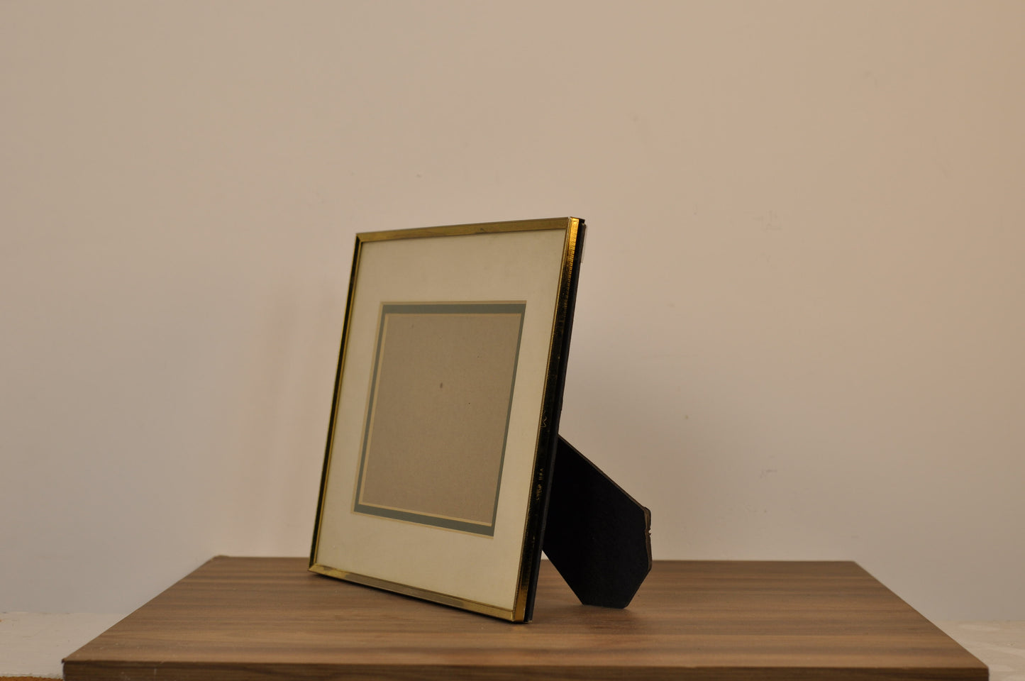 Marco dorado, Vintage con Paspartu blanco