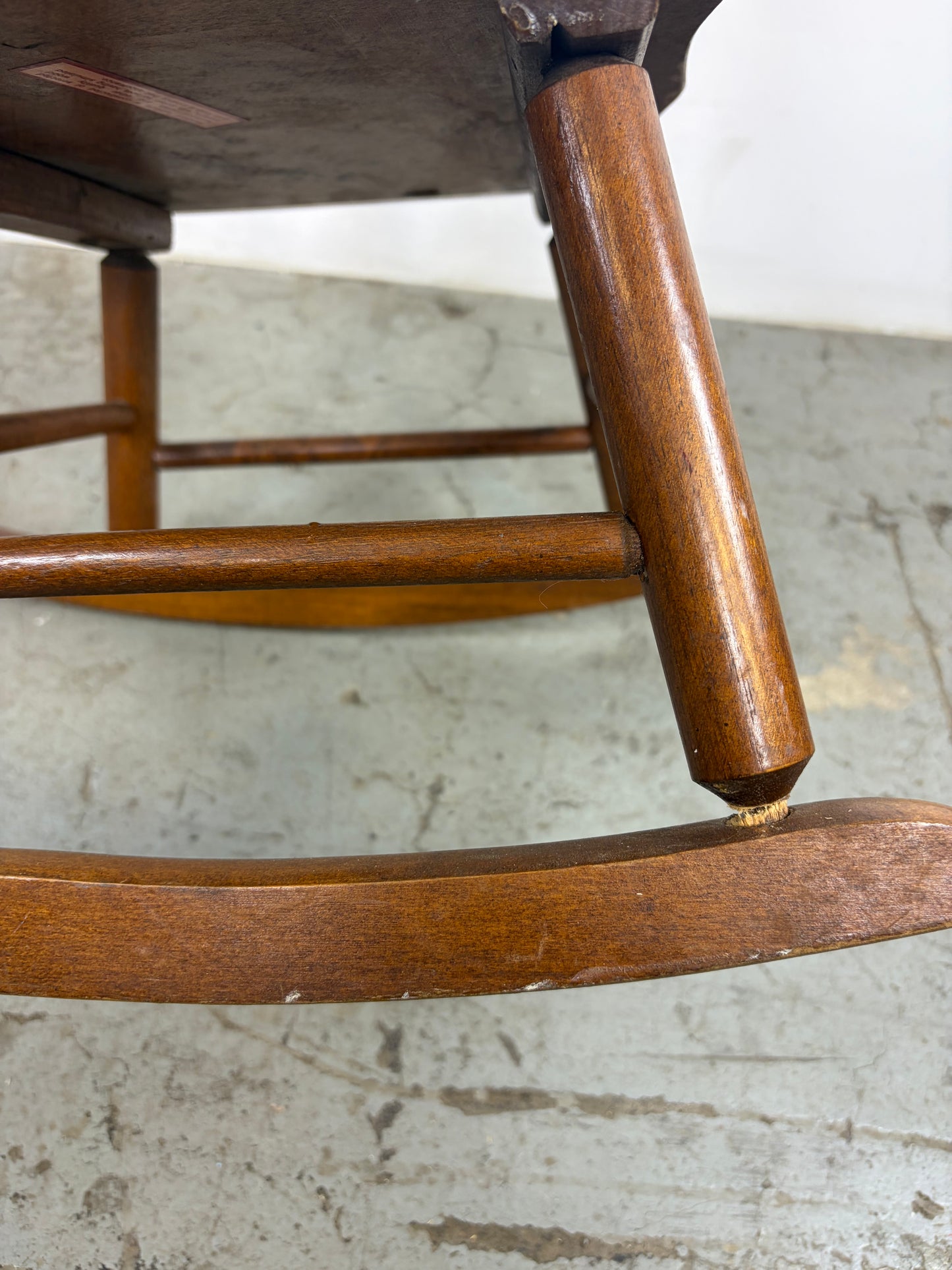 Mecedora Infantil Windsor Madera Marrón