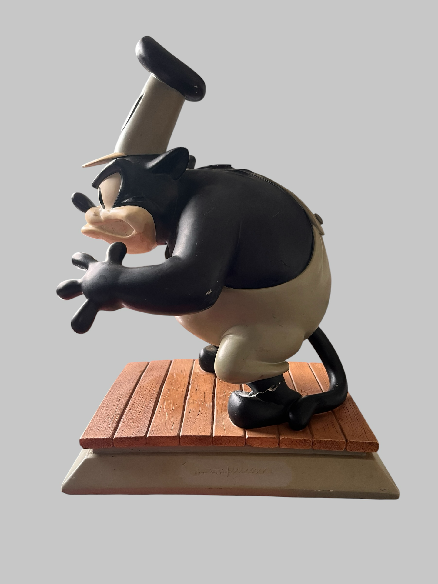 Estatua edición limitada de resina de Pedro pata de palo original de la convención de Disney 1997 – Go Vintage