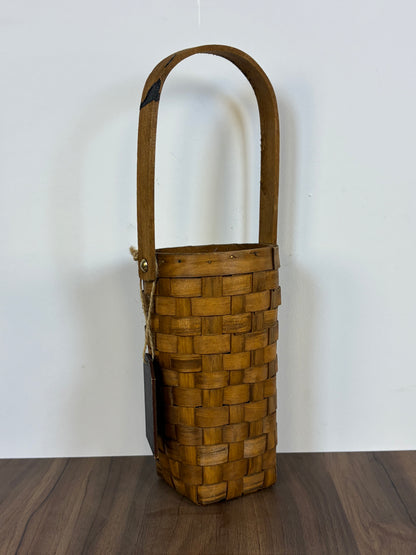 Cesta Colgante Tejida – Estilo Longaberger