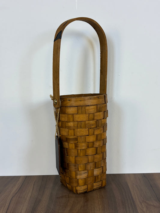 Cesta Colgante Tejida – Estilo Longaberger