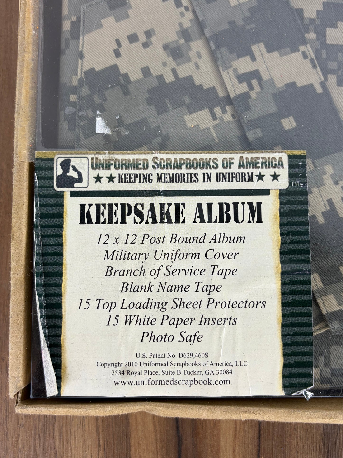 Álbum Scrapbook – Colección Uniformed