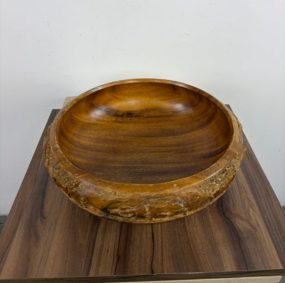 Cuencos Madera Tallada – Aldea y Animales