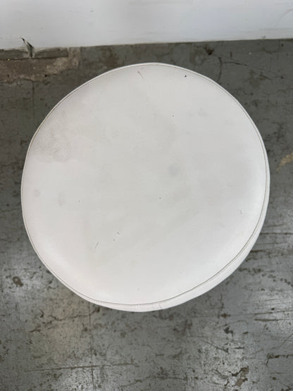Taburete Acolchado – Base Dorada