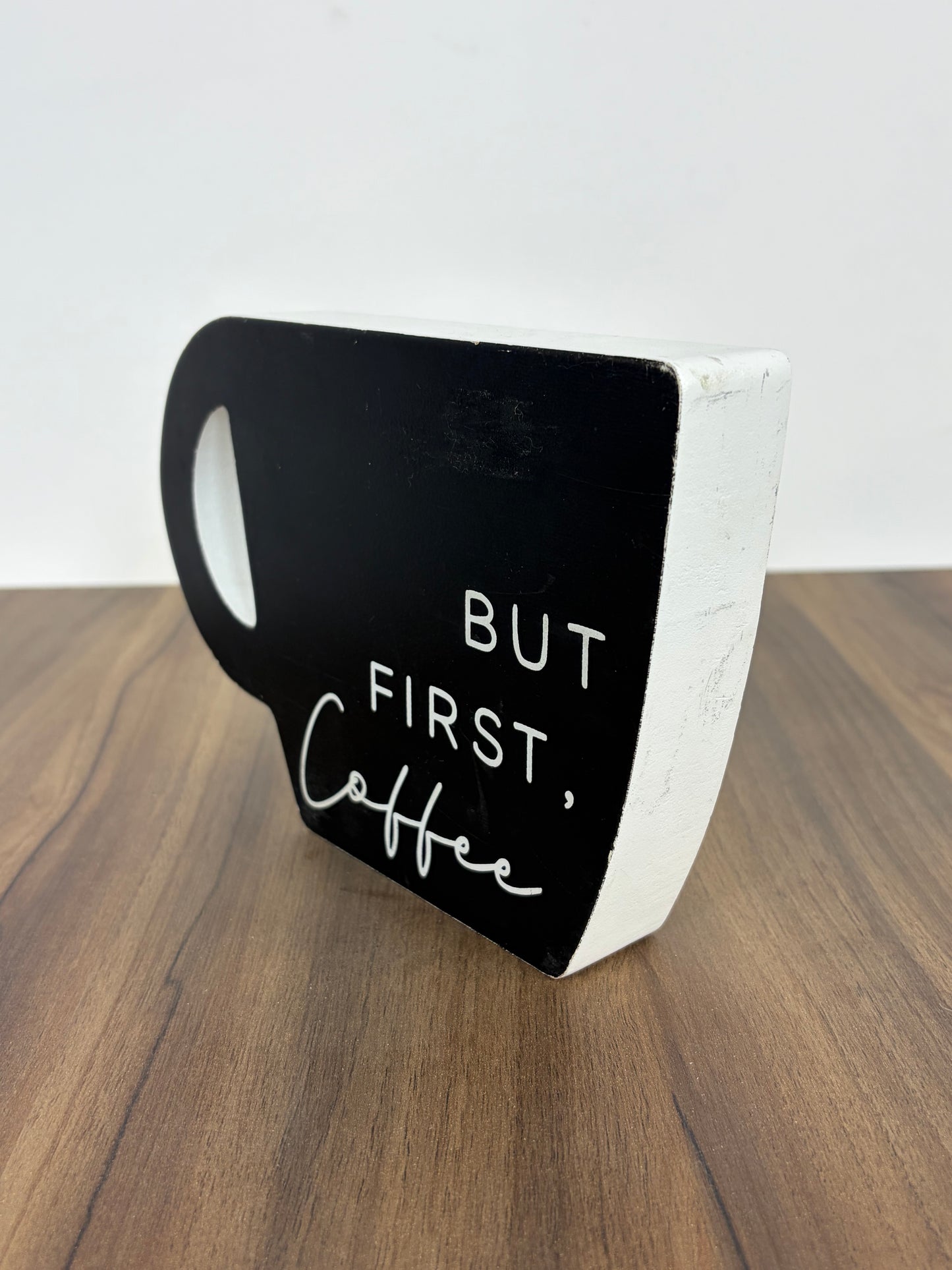 Placa de Madera – Taza de Café