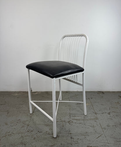 Banqueta Industrial Hierro Blanco