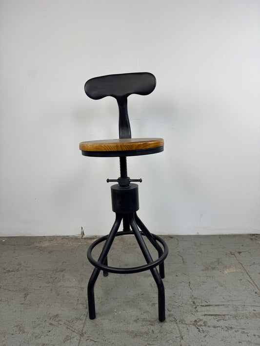 Taburete de Bar Estilo Industrial, Marca Lokkhan