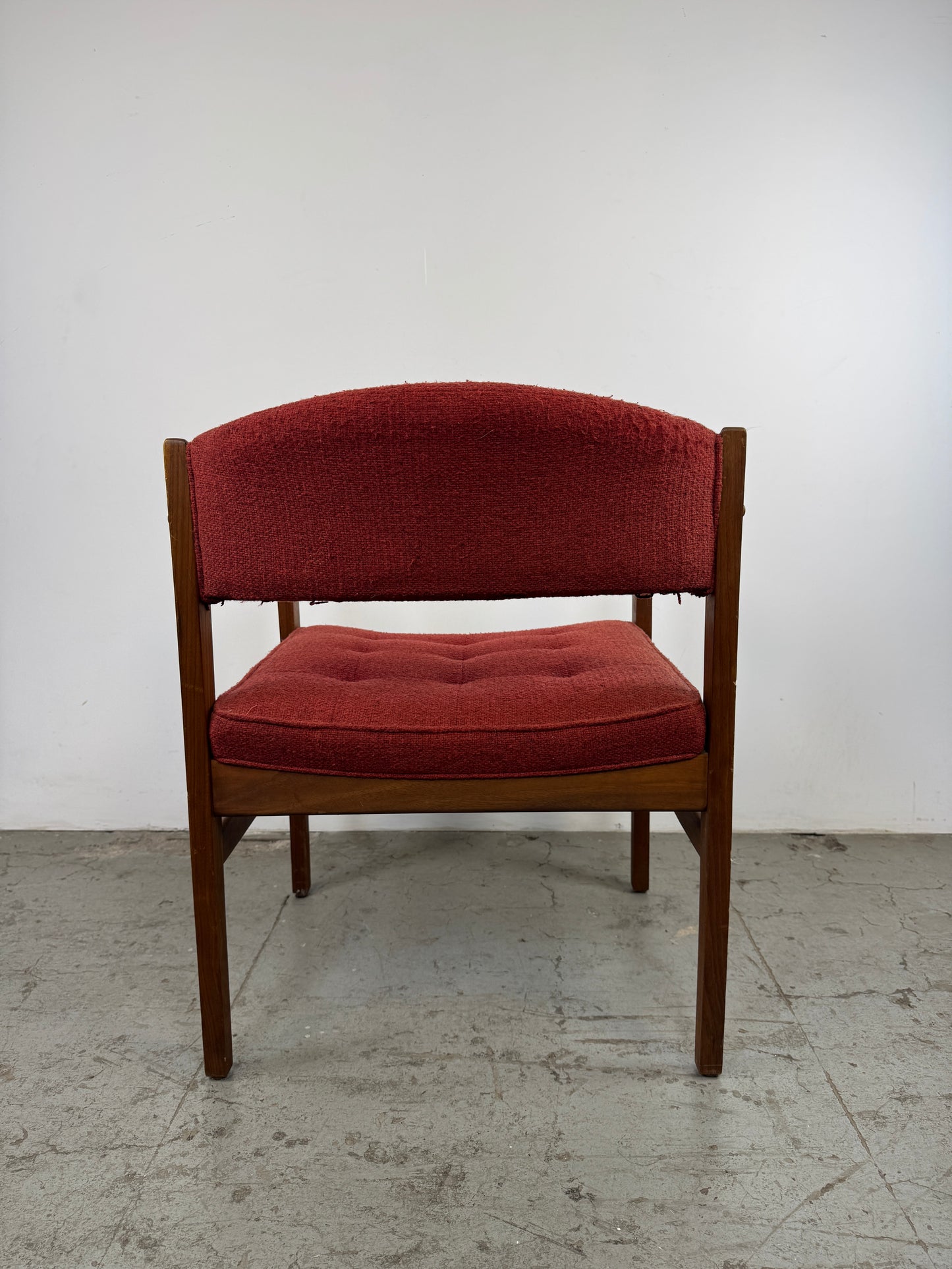Silla Lounge Mid-Century – Madera Oscura