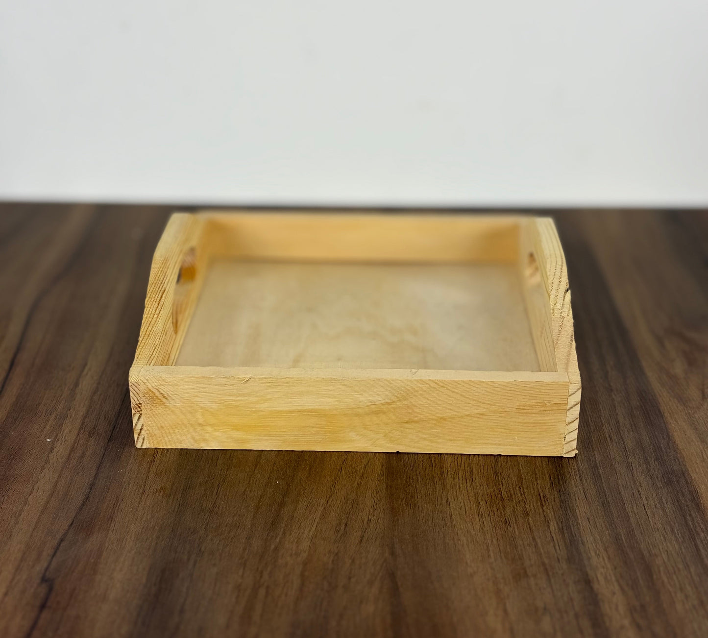 Servilletero de mesa de madera