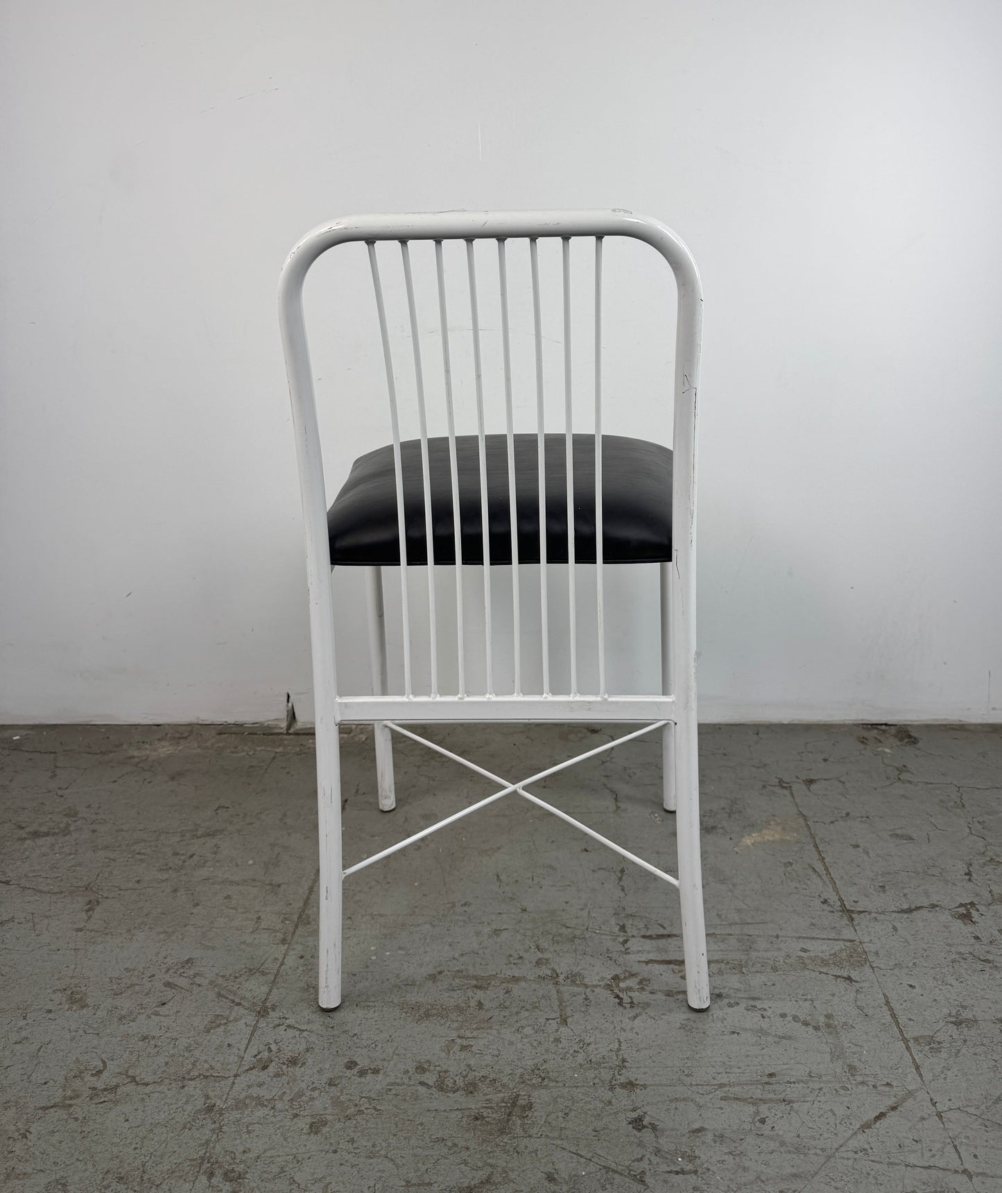 Banqueta Industrial Hierro Blanco