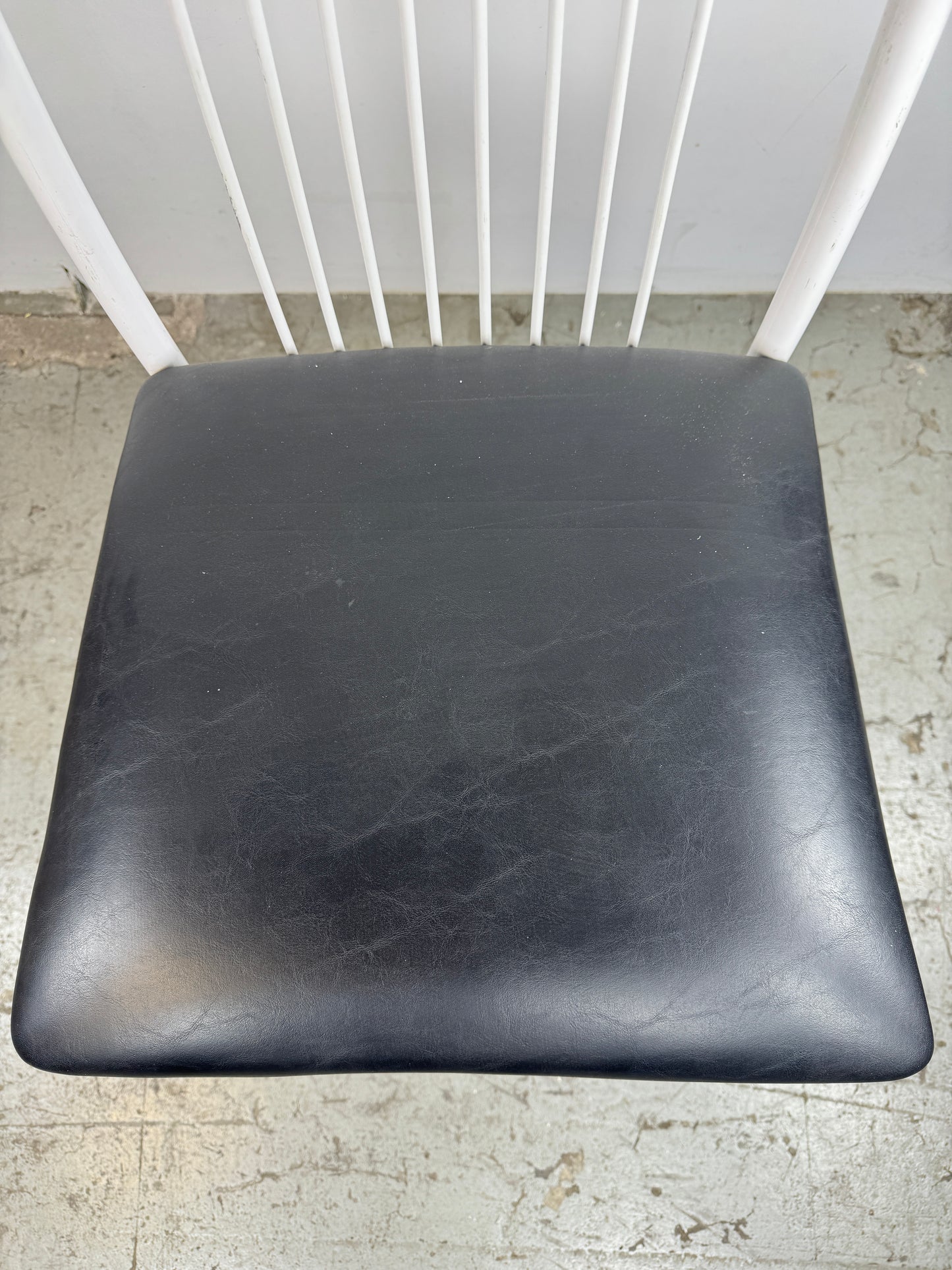Banqueta Industrial Hierro Blanco