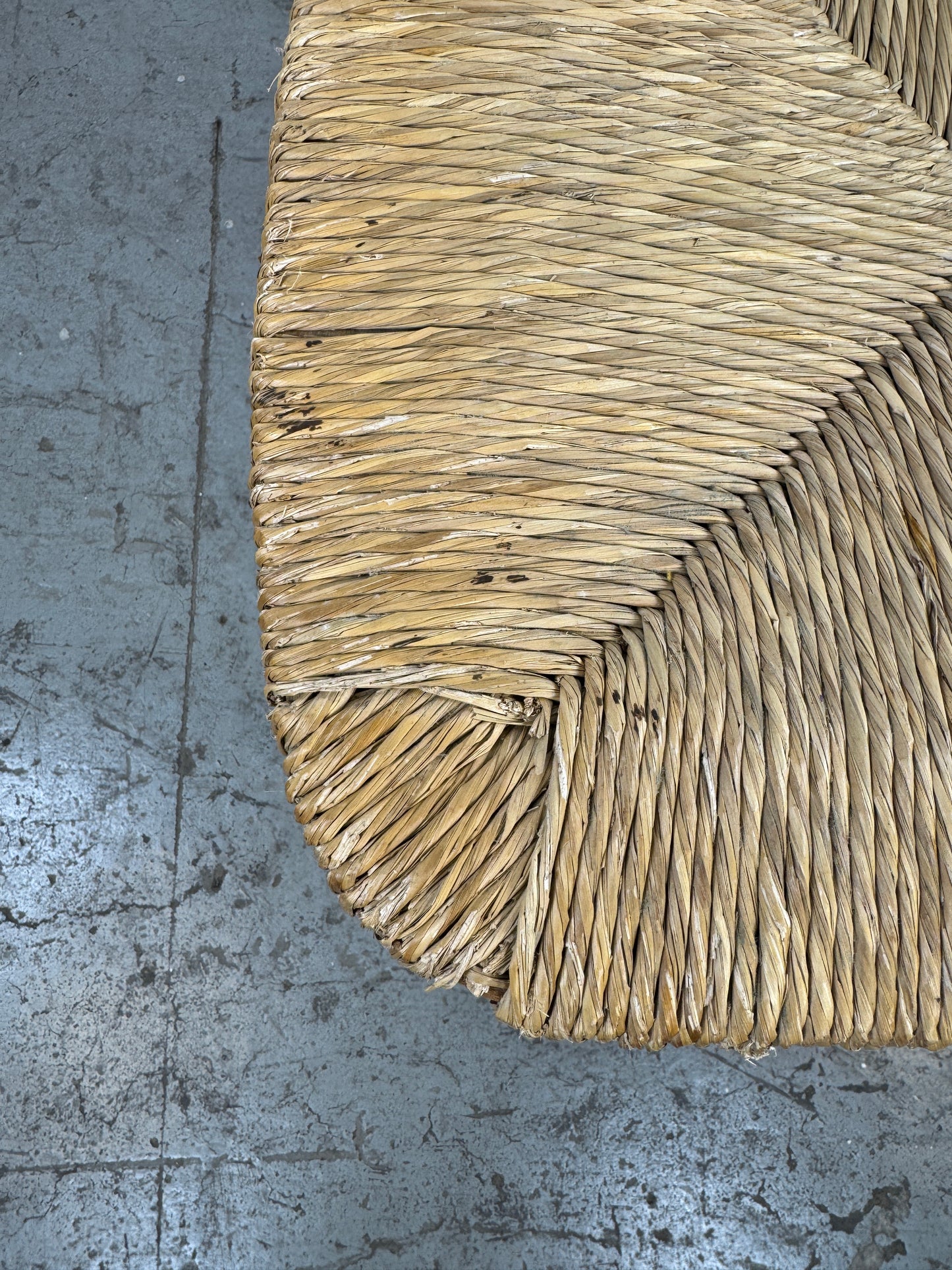 Silla Loft Hierro y Malla Mimbre