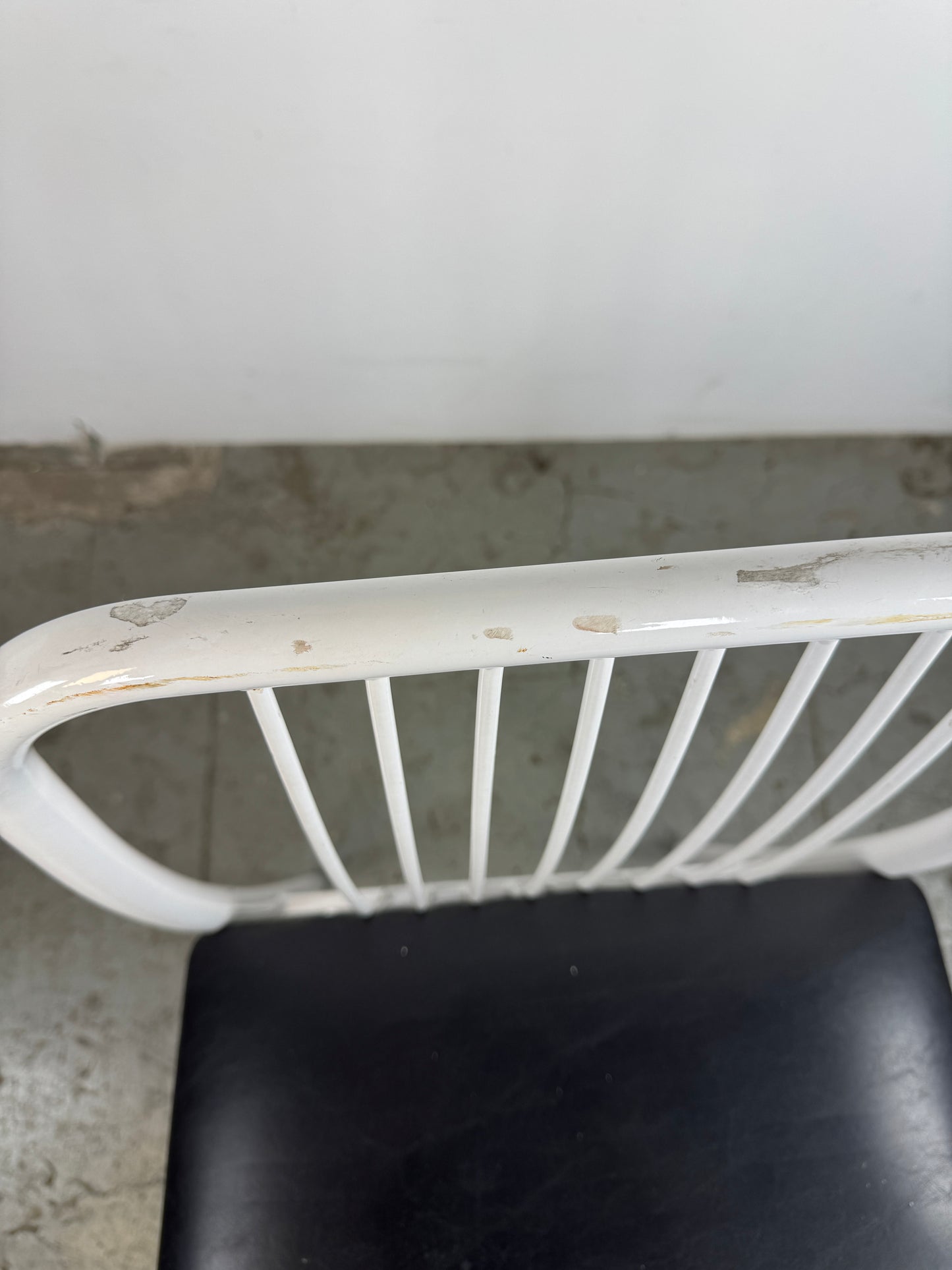 Banqueta Industrial Hierro Blanco