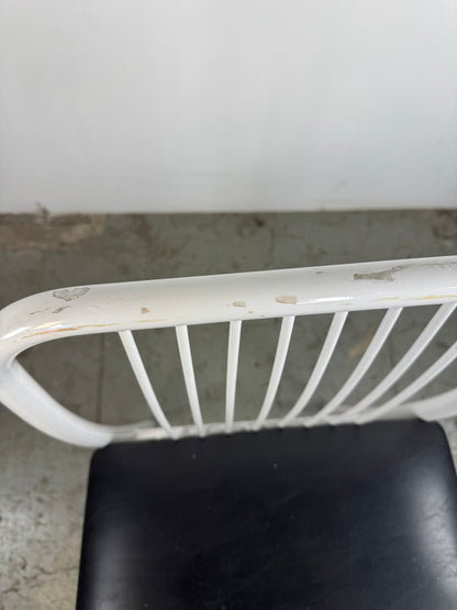 Banqueta Industrial Hierro Blanco