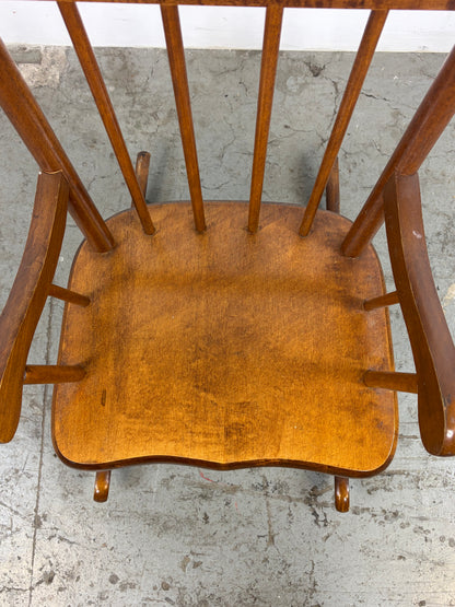 Mecedora Infantil Windsor Madera Marrón