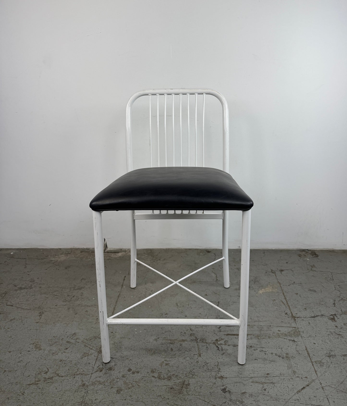 Banqueta Industrial Hierro Blanco