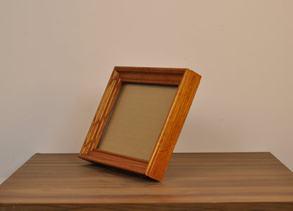 Marco de Madera Marrón Liso