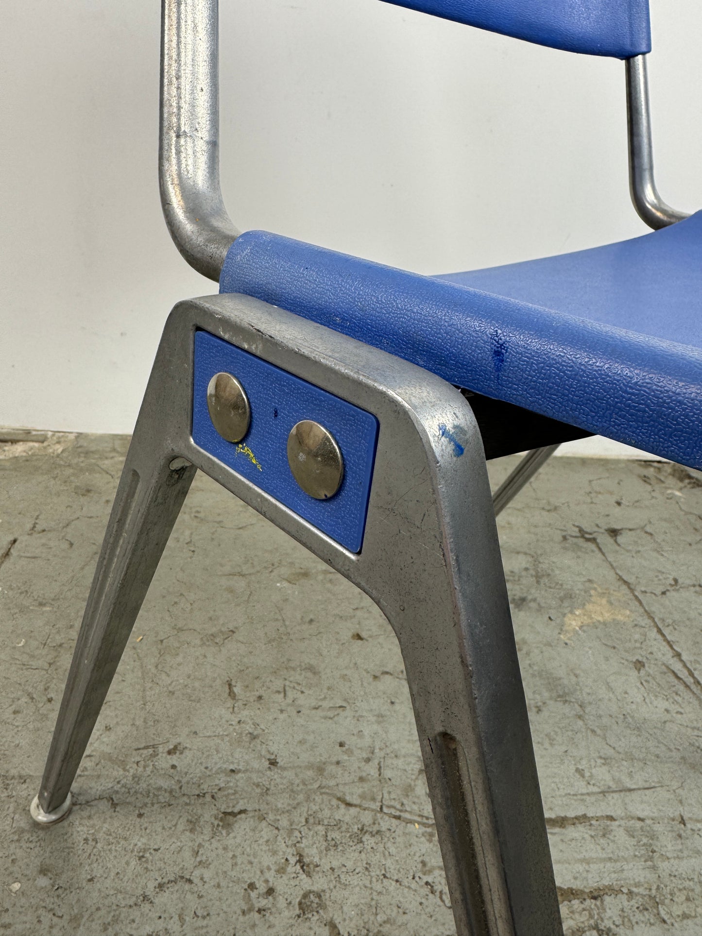 Silla Knoll 1601 Azul – Don Albinson