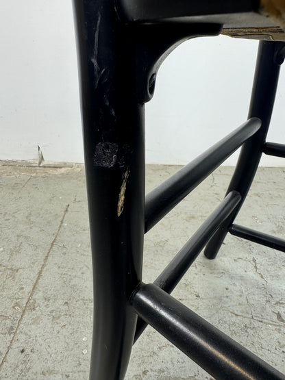 Silla Hitchcock, con respaldo de escalera, acabado e