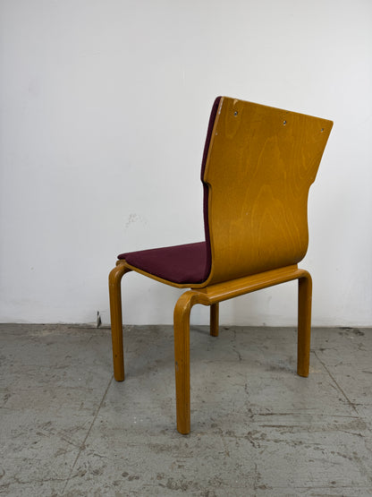 Silla Apilable Sanders – Mid-Century x5