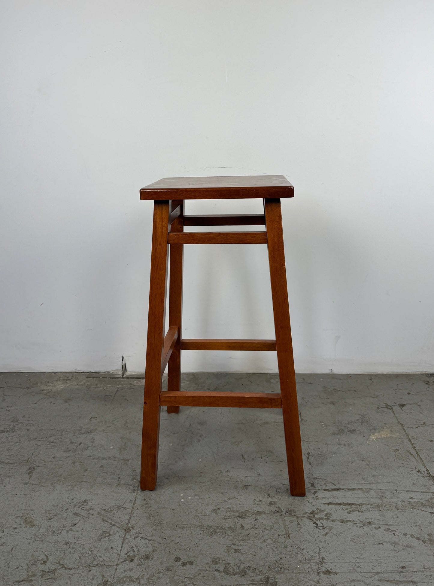 Taburete Alto Madera Natural – x2