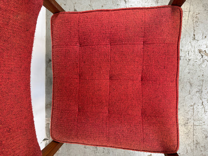 Silla Lounge Mid-Century – Madera Oscura
