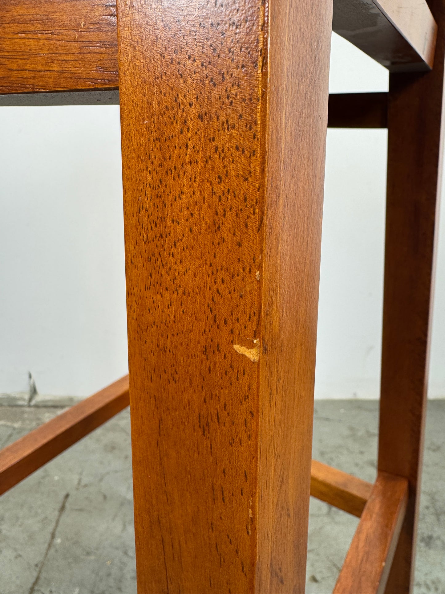 Taburete Alto Madera Natural – x2