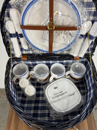 Cesta de Picnic Mimbre – 4 Personas