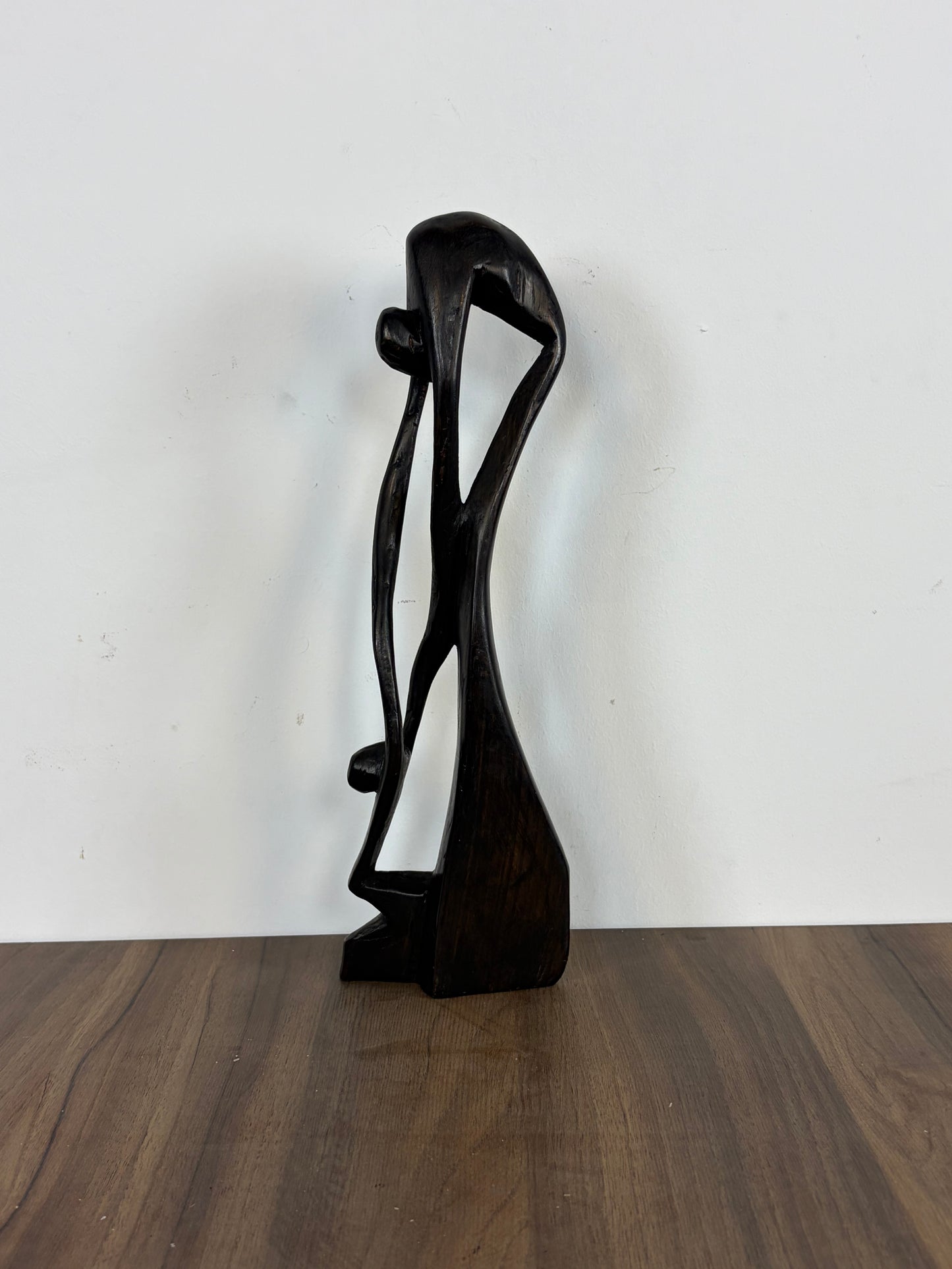 Escultura Abstracta Madera – Madre e Hijo