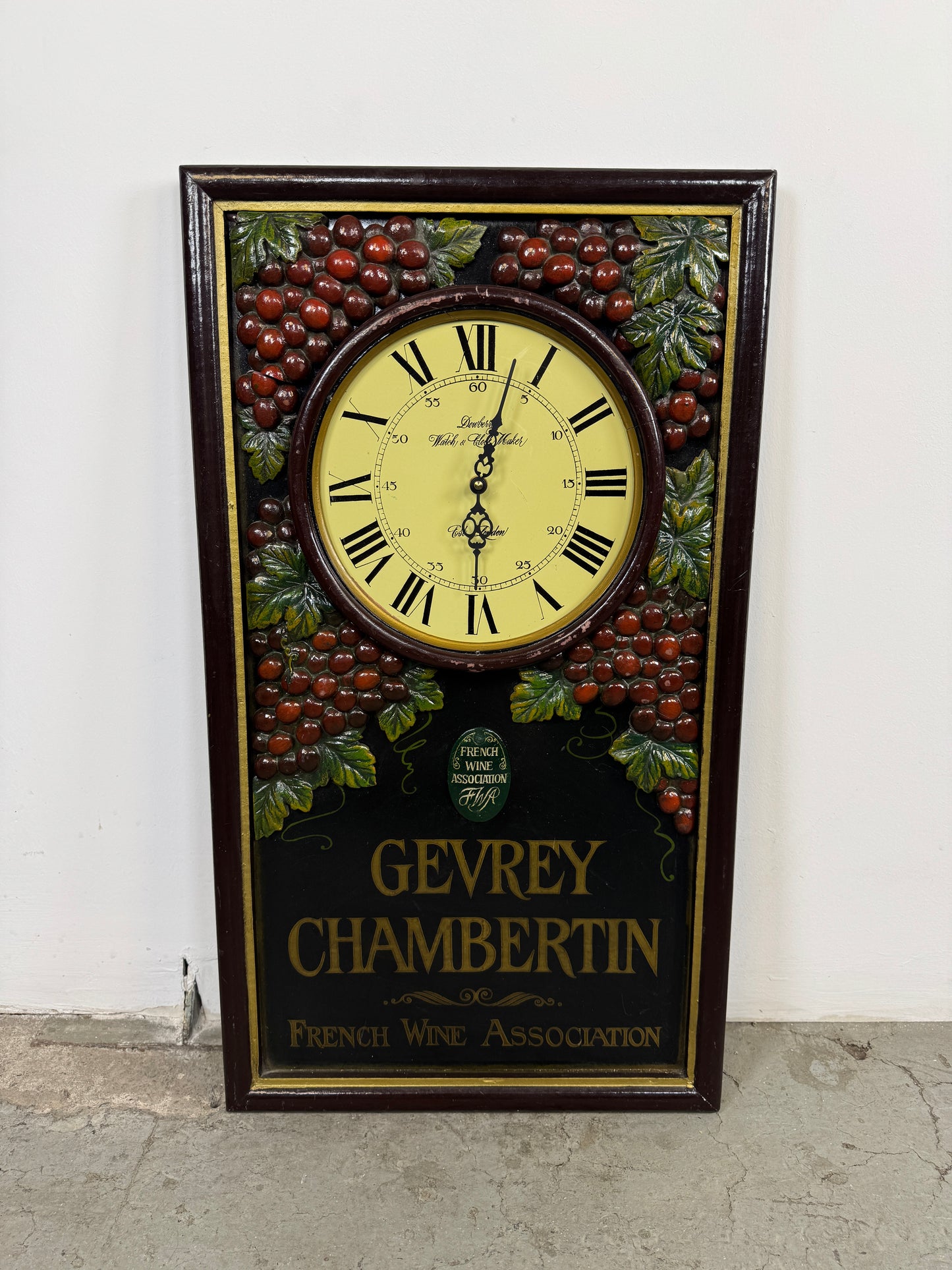 Reloj Pared – Viñedos Gevrey-Chambertin