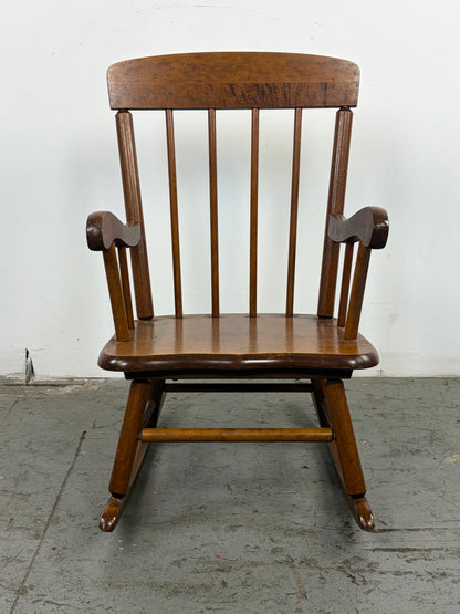 Mecedora Infantil Windsor Madera Marrón