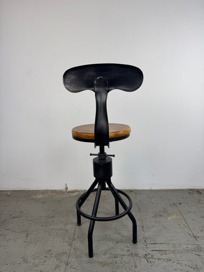 Taburete de Bar Estilo Industrial, Marca Lokkhan