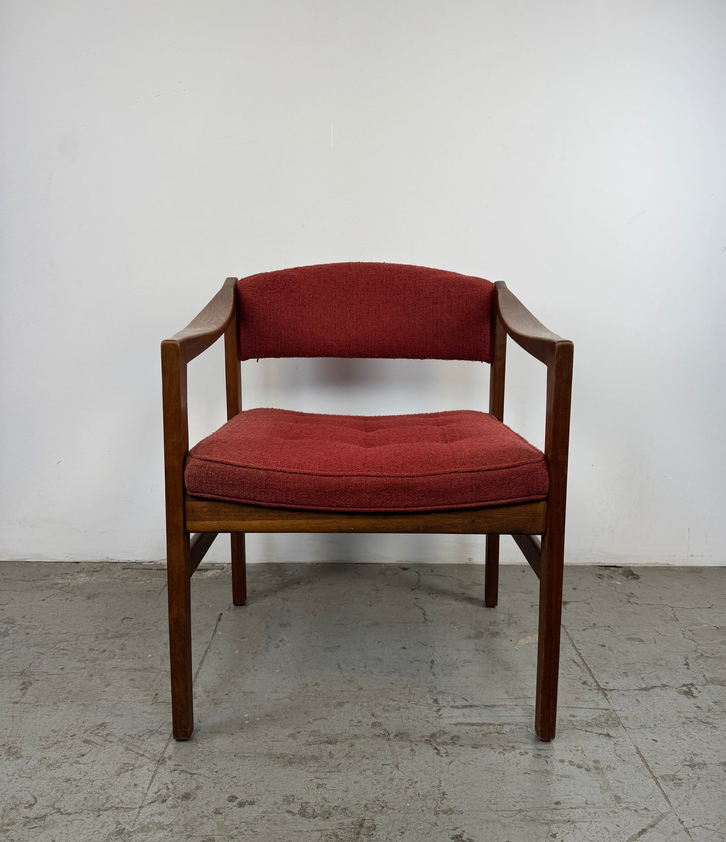 Silla Lounge Mid-Century – Madera Oscura