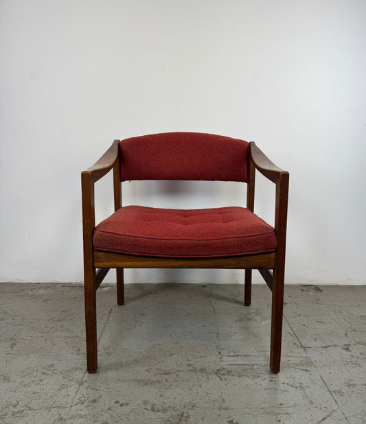 Silla Lounge Mid-Century – Madera Oscura