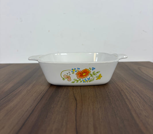 Cazuela CorningWare Wildflower Blanca
