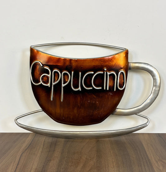 Arte de Pared de Metal – Taza de Café
