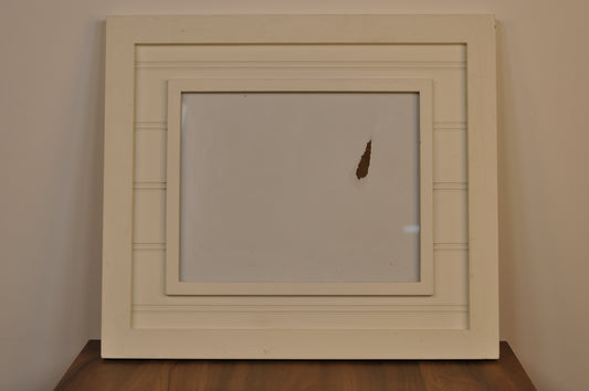 Marco Shadow Box Blanco con Capas