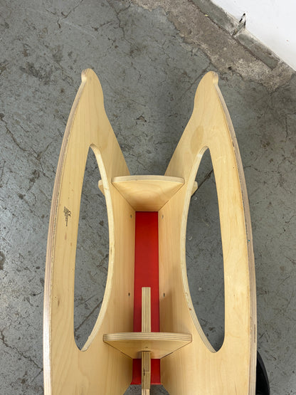 Caballo Balancín Hape Madera – Rojo