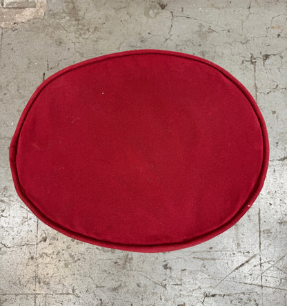Banqueta Luis XV Caoba – Terciopelo Rojo