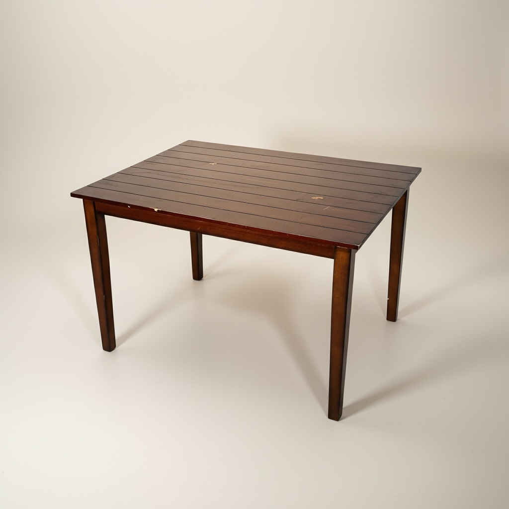 Mesa Comedor Cuadrada – Tabaco/Café – Go Vintage