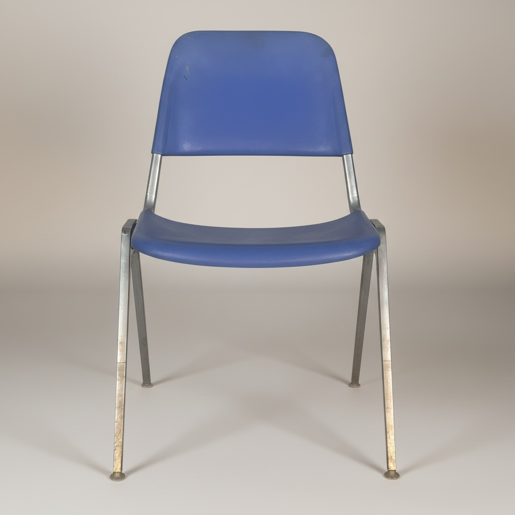Silla Knoll 1601 Azul – Don Albinson – Go Vintage