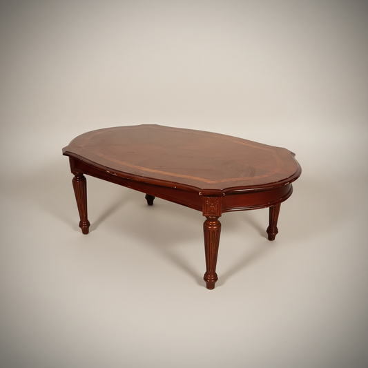 Mesa de Centro Gustaviano Caoba – Go Vintage