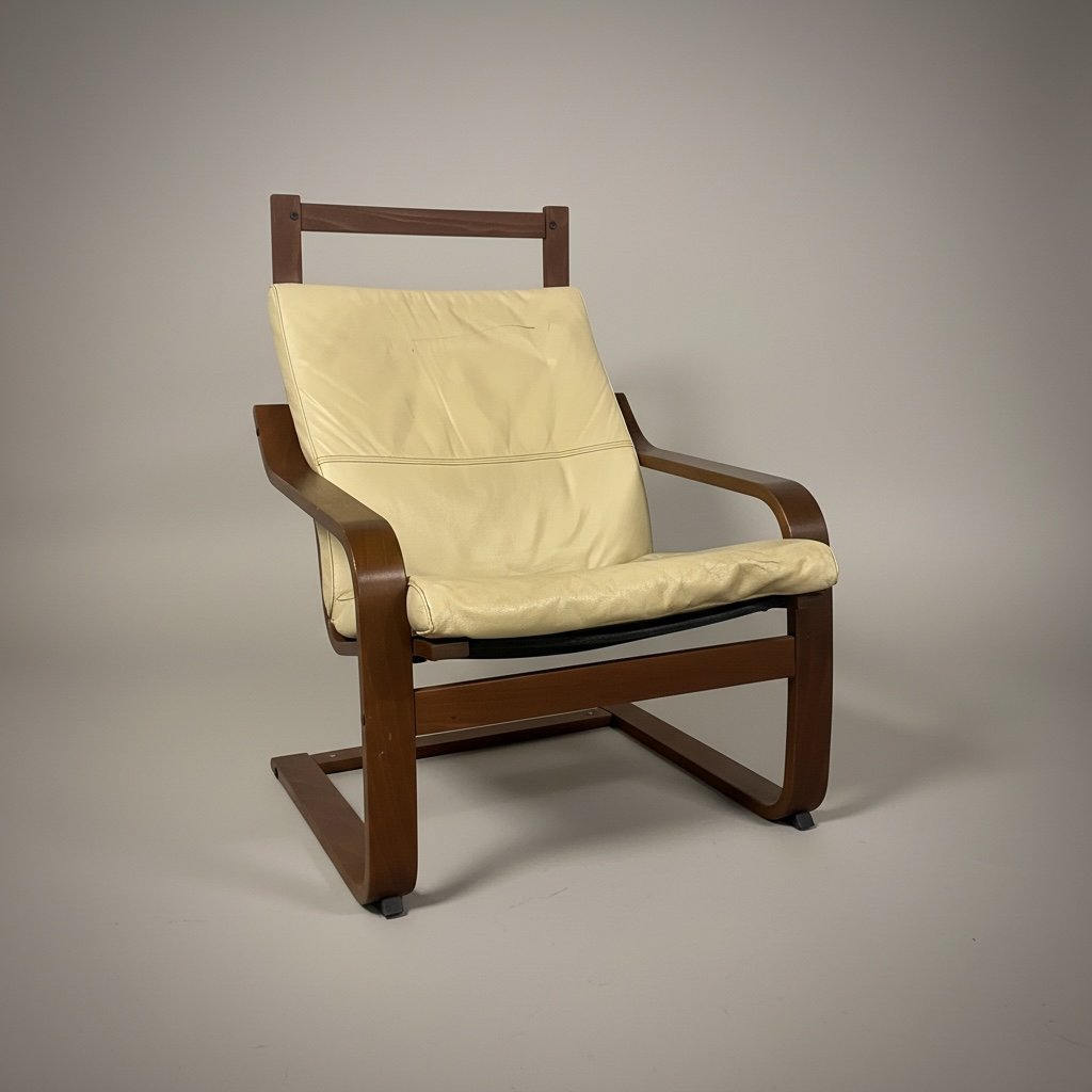 Sillón IKEA POÄNG Madera Oscura – Go Vintage