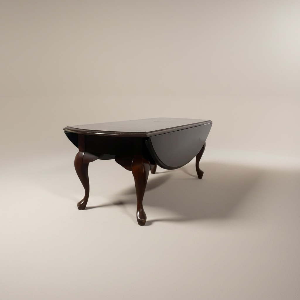 Mesa de cóctel de cerezo de la colección plantation de Butler, Speciality Co. Detalles. Algunos Rayones tiene la madera en la mesa, la parte superior. – Go Vintage