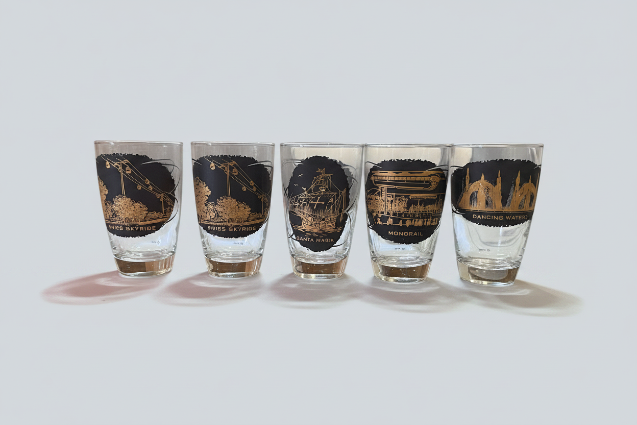 Vasos Feria Mundial Nueva York 1964–65