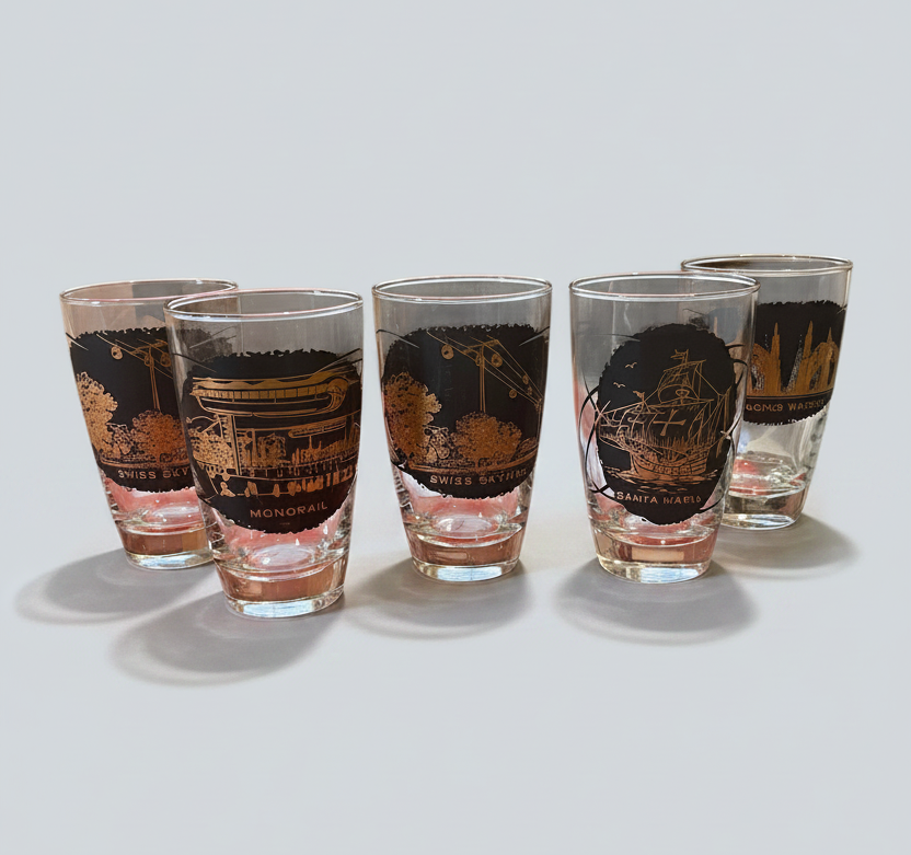 Vasos Feria Mundial Nueva York 1964–65